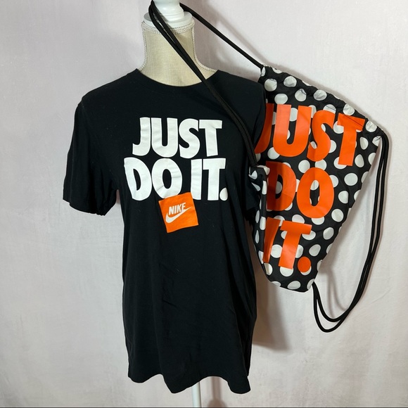 Nike Tops - Nike T-Shirt and Backpack Combo